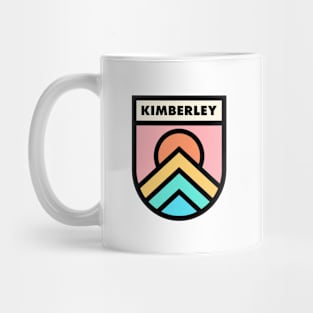 Kimberley BC Retro Badge Mug